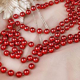 Бусы новогодние на ёлку Miland Яркий праздник 180 см пластиковые красные фото Бусы новогодние на ёлку Miland Яркий праздник 180 см пластиковые красные