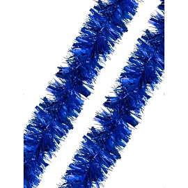 Мишура новогодняя Время Чудес синяя 200x15 см