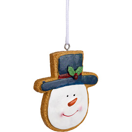 Ёлочная игрушка Magic Time полирезина разноцветная (высота 8 см)