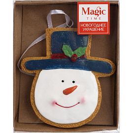 Ёлочная игрушка Magic Time полирезина разноцветная (высота 8 см)