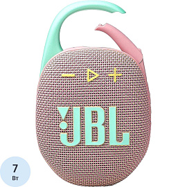 Акустическая система JBL Clip 5 розовая (JBLCLIP5PINK)