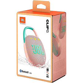 Акустическая система JBL Clip 5 розовая (JBLCLIP5PINK)