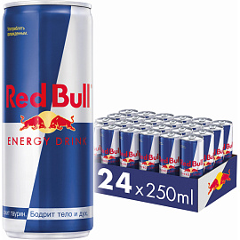 Напиток газированный энергетический Red Bull 0.25 л