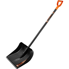 Лопата снеговая FINLAND пластик с черенком 500х410х1500 мм 1023-Ч_1640246