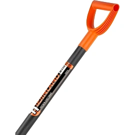 Лопата снеговая FINLAND пластик с черенком 500х410х1500 мм 1023-Ч_1640246