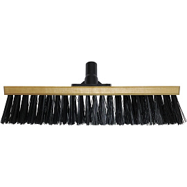 Щётка для пола/тротуара и дорожек 40 см жёсткая без ручки (40071)