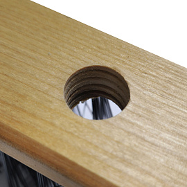 Щётка для пола/тротуара и дорожек 28 см жёсткая без ручки (28070)