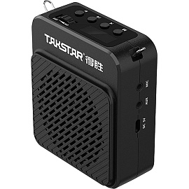 Усилитель голоса (громкоговоритель) с проводной гарнитурой Takstar E180M Black