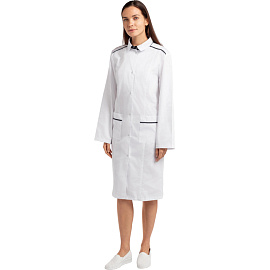 Халат медицинский женский М22 белый (размер 40-42, рост 158-164)