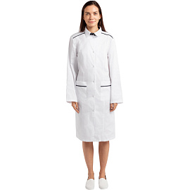 Халат медицинский женский М22 белый (размер 48-50, рост 170-176)
