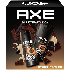 Подарочный набор косметики для мужчин Axe Dark Temptation Темный шоколад