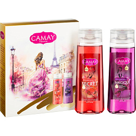 Подарочный набор косметики для женщин Camay Secret/ Magique