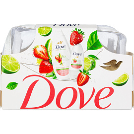 Подарочный набор косметики для женщин Dove Фруктовый крем