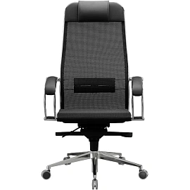 Кресло для руководителя Метта Samurai S-1.041 чёрное (сетка, металл)