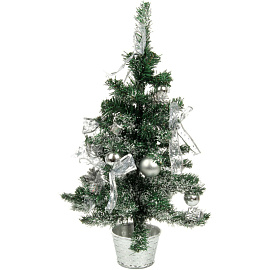 Елка новогодняя Веселый хоровод настольная с декором 45 см, 112044