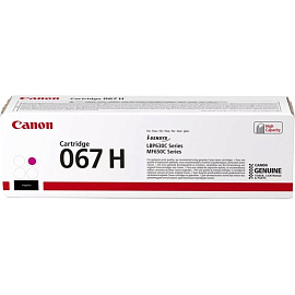 Картридж лазерный Canon CRG 067H M 5104C002 пурпурный оригинальный повышенной емкости