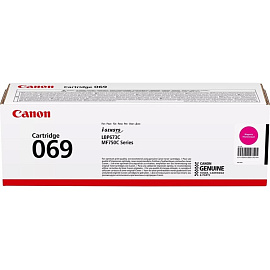 Картридж лазерный Canon CRG 069 M 5092C002 пурпурный оригинальный