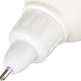 Корректирующая ручка-жидкость Attache 2 в 1 металлический наконечник и кисточка на быстросохнущей основе 12 мл (морозостойкая)