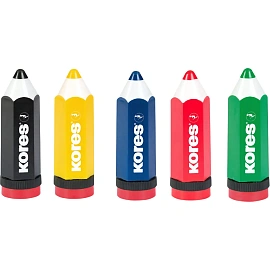 Точилка для карандашей Kores Карандаш пластиковая с контейнером
