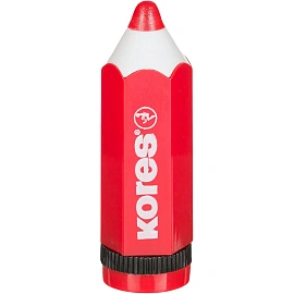 Точилка для карандашей Kores Карандаш пластиковая с контейнером