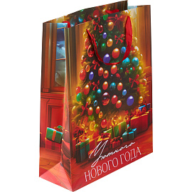 Пакет подарочный вертикальный 