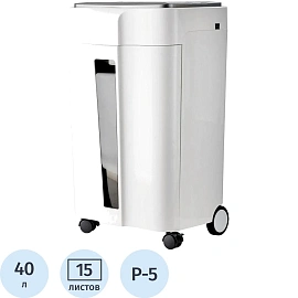 Шредер (уничтожитель документов) Office Kit S240 5-й уровень секретности объем корзины 40 л