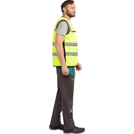 Жилет сигнальный ИТР лимонный с СОП размер XXXL (60-62)