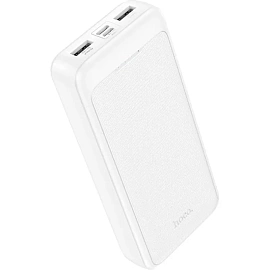 Внешний аккумулятор (power bank) Hoco 20000 мАч 10W белый (J111A SMART WHITE)