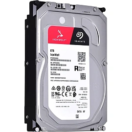 Жесткий диск Seagate Seagate Ironwolf 6TB, SATA, 5400rpm 256MB(ST6000VN006)