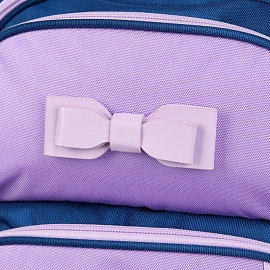 Рюкзак школьный + пенал Комус Класс Case сиреневый/синий