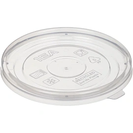 Крышка пластиковая OneClick 102х102 мм плоская прозрачная (550 штук в упаковке)