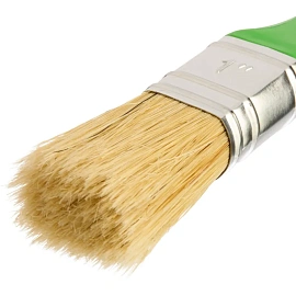 Кисть малярная плоская TOPFORT Uni из смешанной щетины 25x15 мм с пластиковой рукояткой