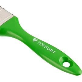 Кисть малярная плоская TOPFORT Uni из смешанной щетины 38x15 мм с пластиковой рукояткой