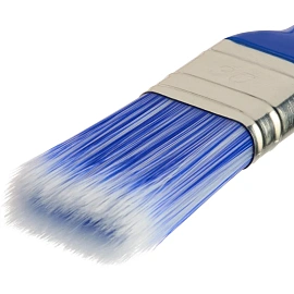 Кисть малярная плоская TOPFORT Aqua Performance из искусственной щетины 30x15 мм с пластиковой рукояткой