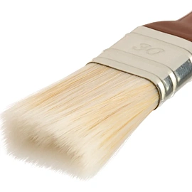 Кисть малярная плоская TOPFORT Delicate из искусственной щетины 30x15 мм с пластиковой рукояткой