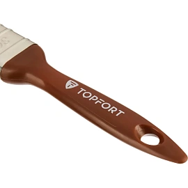 Кисть малярная плоская TOPFORT Delicate из искусственной щетины 30x15 мм с пластиковой рукояткой