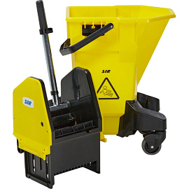 Ведро на колёсах SYR Ergo NU3 26 л с отжимом (BK_NU3Y)