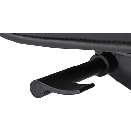 Кресло для руководителя RV Design Batisto чёрное (натуральная кожа, алюминий)