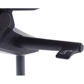 Кресло для руководителя RV Design Alonzo чёрное (натуральная кожа, алюминий)