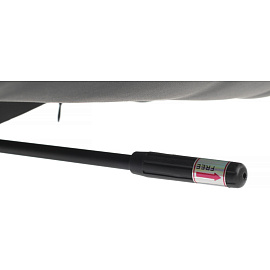 Кресло для руководителя RV Design Leonardo чёрное (натуральная кожа, алюминий)