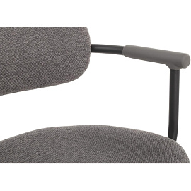 Кресло офисное RV Design Kolin серое (ткань, металл)