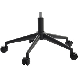 Кресло офисное RV Design Chester темно-серое (экокожа, металл)