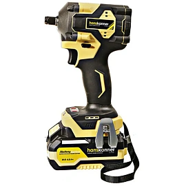 Гайковерт уд б/щ Hanskonner PLATINUM,18В,1BatterySystem,420 HM HCD20420BLC