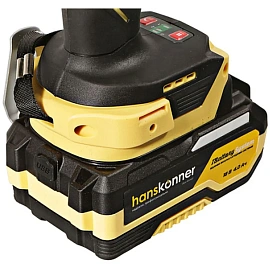 Гайковерт уд б/щ Hanskonner PLATINUM,18В,1BatterySystem,420 HM HCD20420BLC
