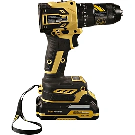 Дрель-шуруповерт акк б/щ уд Hanskonner PLATINUM,65Нм HCD2065BLIC