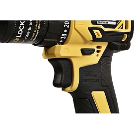 Дрель-шуруповёрт аккумуляторная Hanskonner HCD2065C бесщеточная 2 АКБ х Li-ion (18В, 2 Ач)+ ЗУ в кейсе