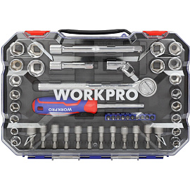Набор инструментов универсальный Workpro 47 предметов (WP202523)
