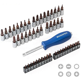 Набор инструментов универсальный Workpro 172 предмета (WP202545)