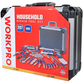 Набор инструментов универсальный Workpro 297 предметов (WP209031)