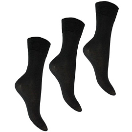 Носки мужские Классика черные без рисунка размер 31